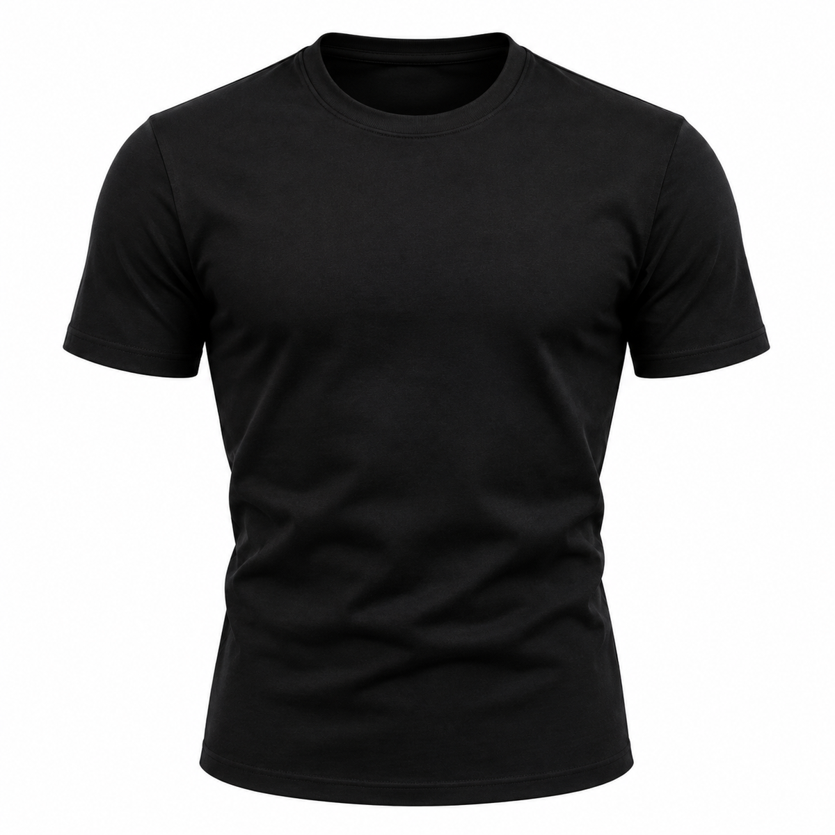 Premium Essential Cotton T-Shirt – Black | QUENSLAUREN