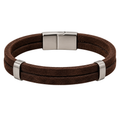 Premium Double Wrap Suede Bracelet – Chocolate Brown | QUENSLAUREN